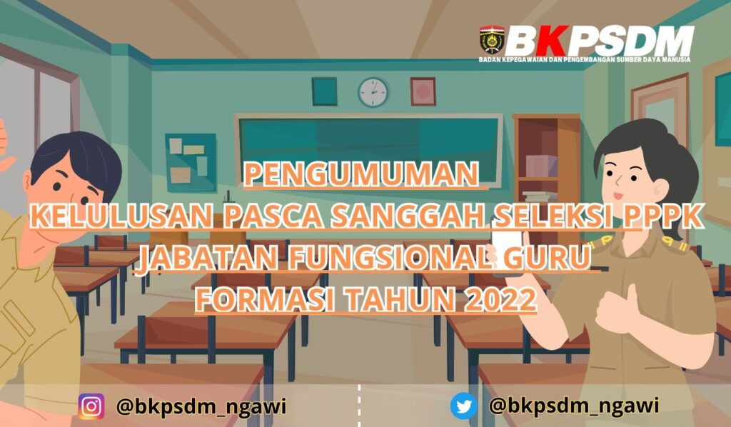 PENGUMUMAN PASCA SANGGAH PPPK
